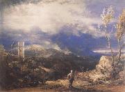 Samuel Palmer Christian Descending into the Valley of Humiliation oil painting on canvas